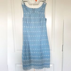 Light blue Frederick's of Hollywood dress size 3/4